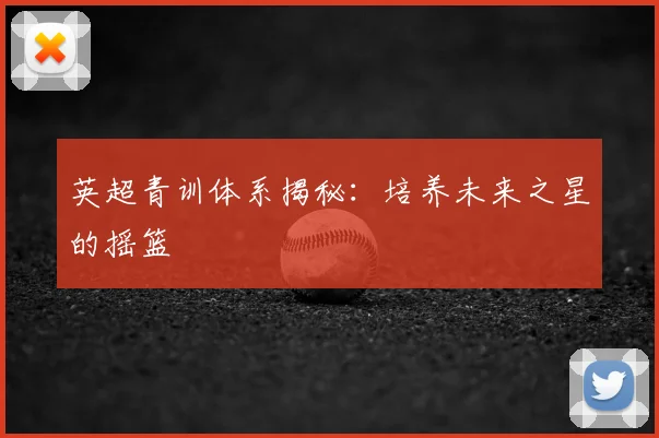 英超青训体系揭秘：培养未来之星的摇篮